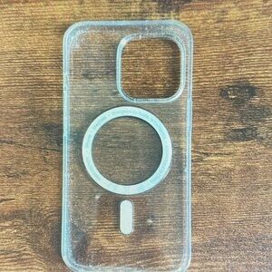 Transparent Phone Case with Magnetic Ring iPhone 13 Pro Max